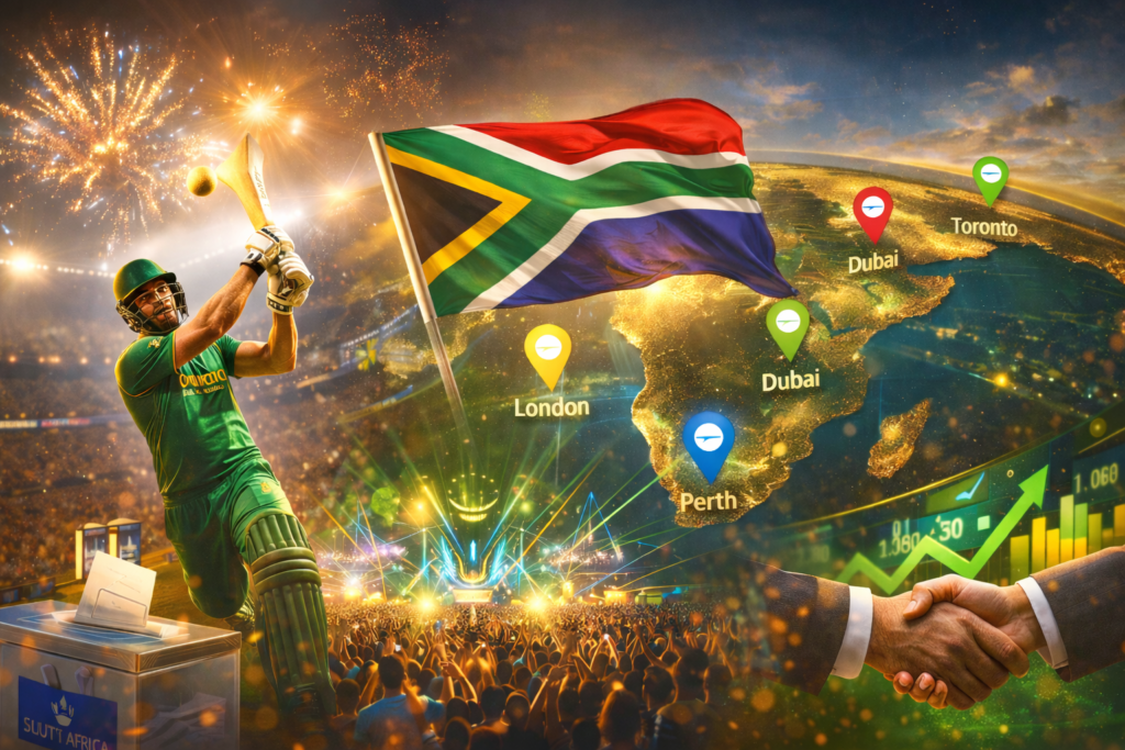 exciting global news for South Africans abroad